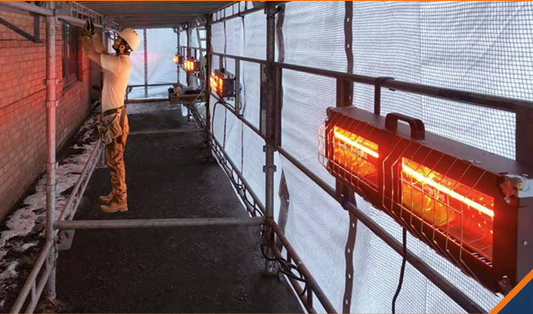 Benefits of Using Electric Infrared Heaters on Construction Sites for Safe Heating